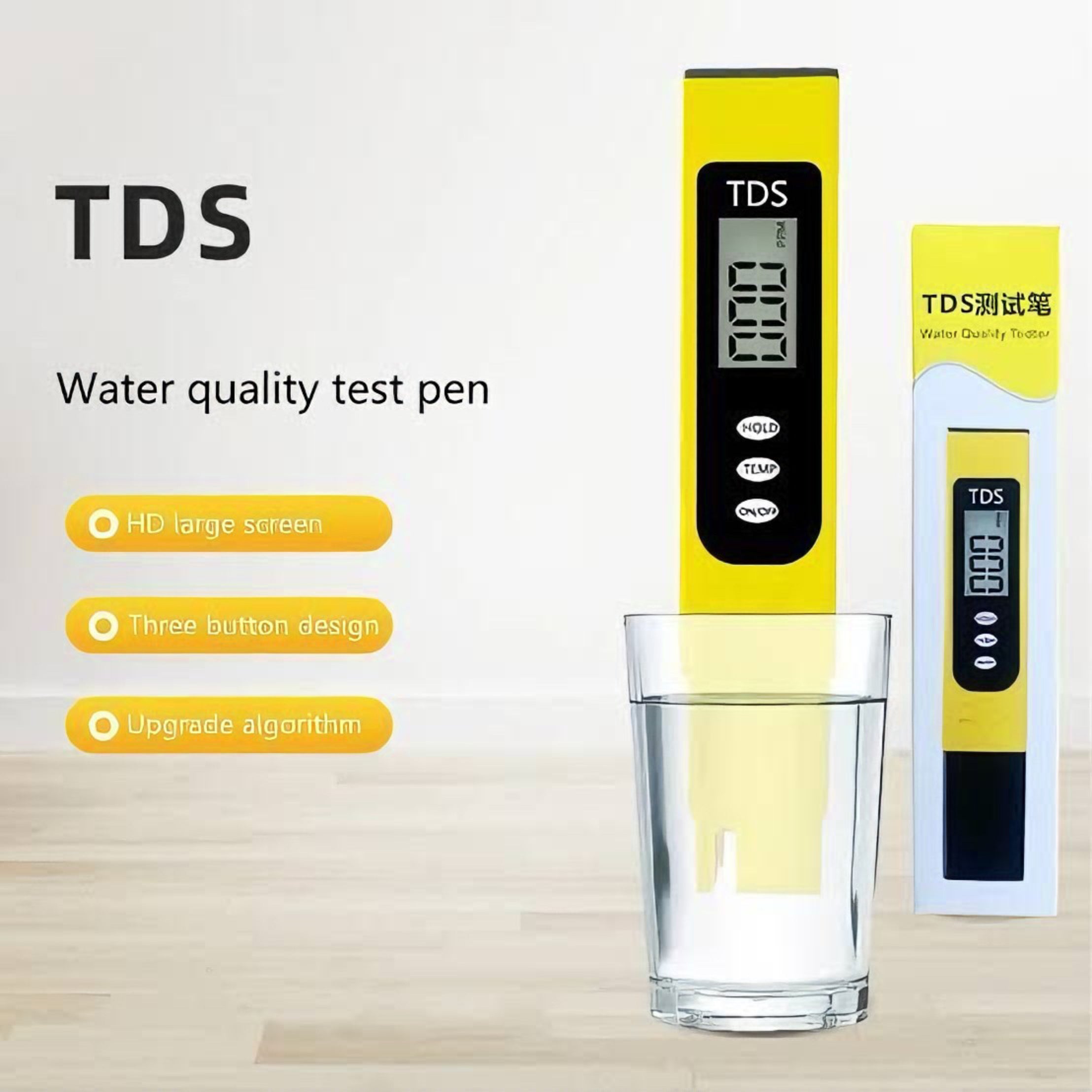 Portable LCD Digital TDS Water Quality Tester Pen – Measure Water Purity Instantly