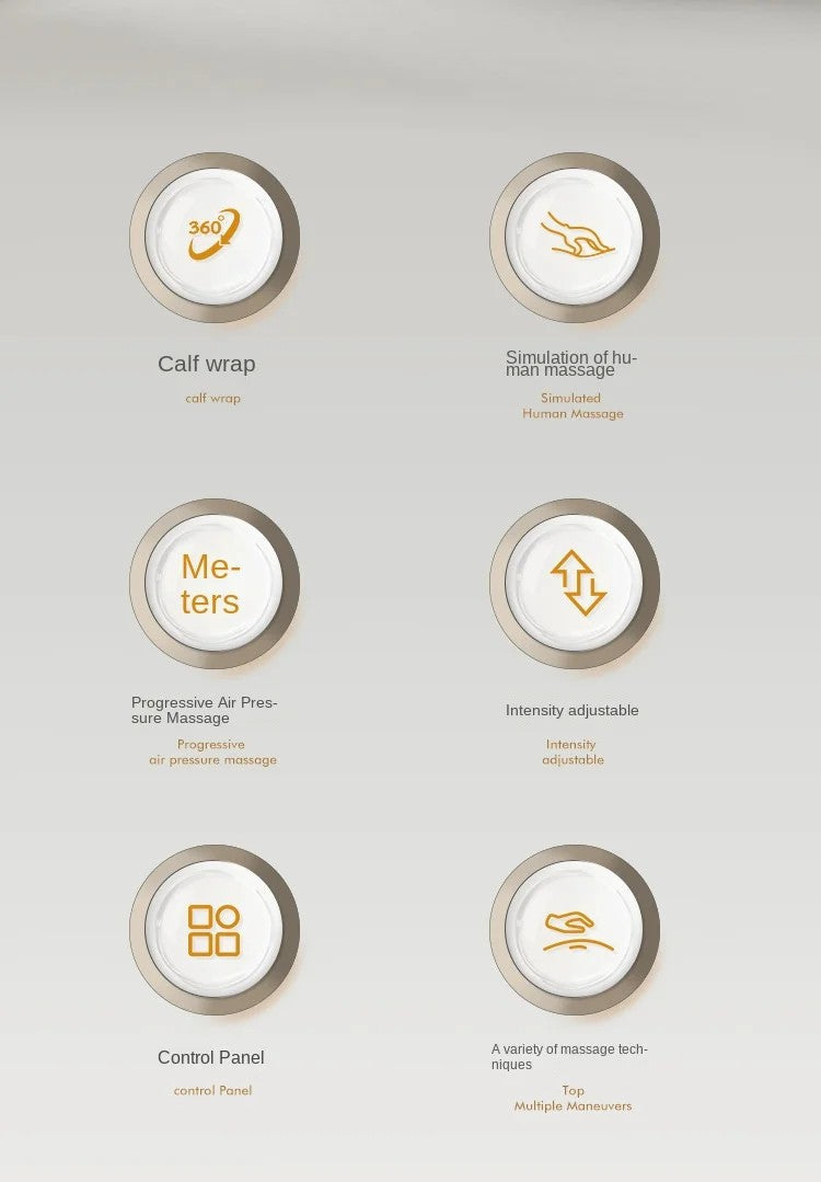 Electric Leg Massager – Pain Relief with Kneading Therapy