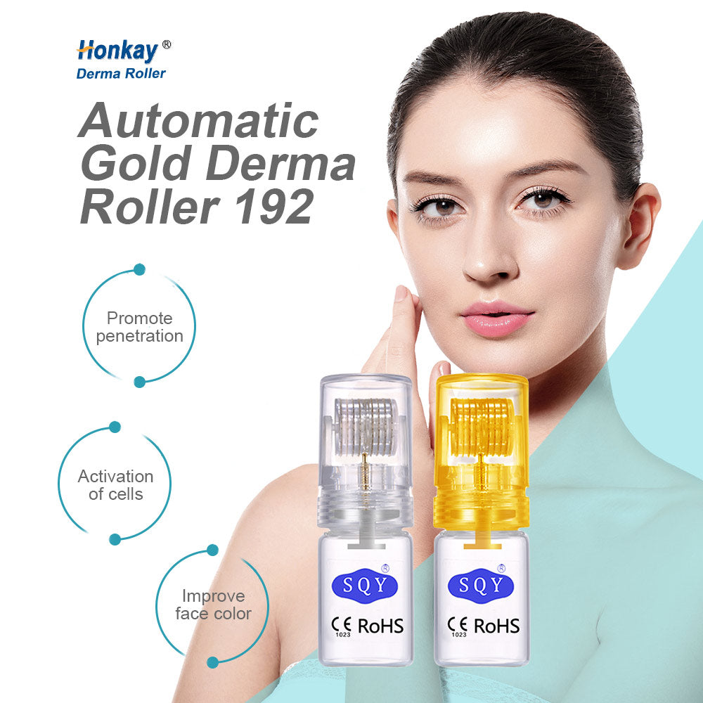 Bottle Derma Roller, Skin Rejuvenation, Anti-Aging Facial Treatment Tool