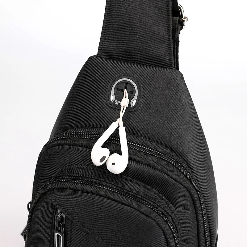 anti theft chest bag travel bag passport case mini crossbody bags for men mountain sports shoulder bag boy keys Mobile phone bag