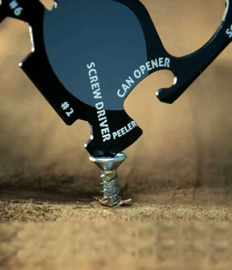 18 in 1 Credit Card Size Multi-Tool for Quick Repairs,