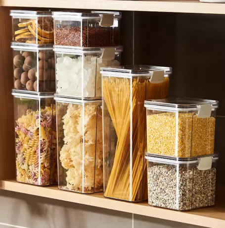 10pc "Airtight Food Storage Container – Leakproof, Stackable