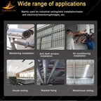 Heavy-Duty Concrete Nail Gun Kit with 10 Free Nails