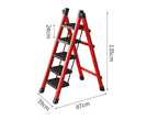 Ladder Folding Retractable Stairs Can Be Climbed Multi-functional Herringbone Ladder