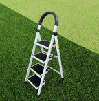 Wholesale DDP 3-step Powerful Portable Foldable Steel Ladder