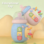 Baby Feeder Musical Feeding Bottle Pacifier Newborn Soft Teether