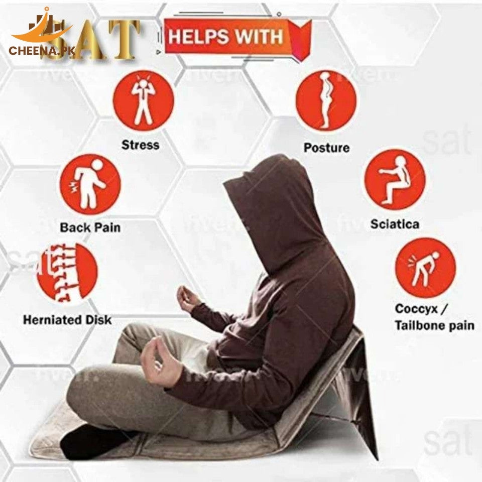 Premium Quality Foldable Musallah Prayer Rug with Back Rest