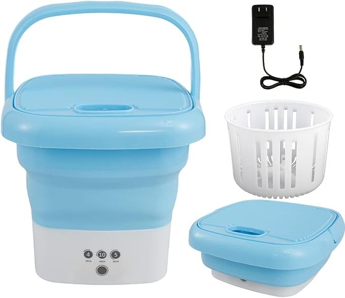 Powerful Mini Foldable Washing Machine with dryer, Huge Capacity