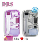 6 in 1 Derma Roller Kit for Face, Beard, Hair Growth & Skin Rejuvenation