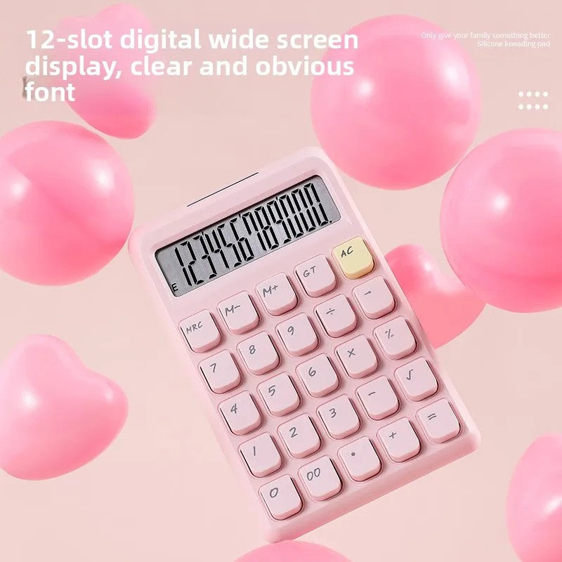 2025 New Solar Calculator with High Aesthetic Value Cream Colored