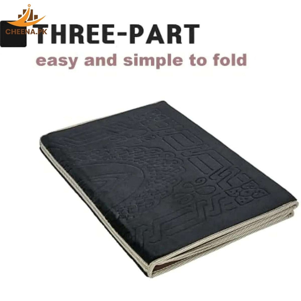 Premium Quality Foldable Musallah Prayer Rug with Back Rest