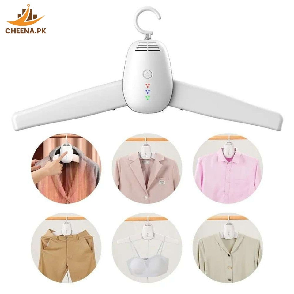 "Multi-Functional Folding Dryer Hanger – Portable Clothes Drying Rack