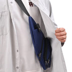 Canvas Men's Bag Fanny Pack Multi-Pocket Waterproof Casual Chest Bag