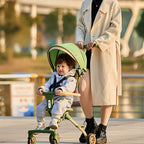 EG6 Two-Way Reversible Stroller, High View Foldable Pram, Sit Recline Pushchair, Multi-Function.