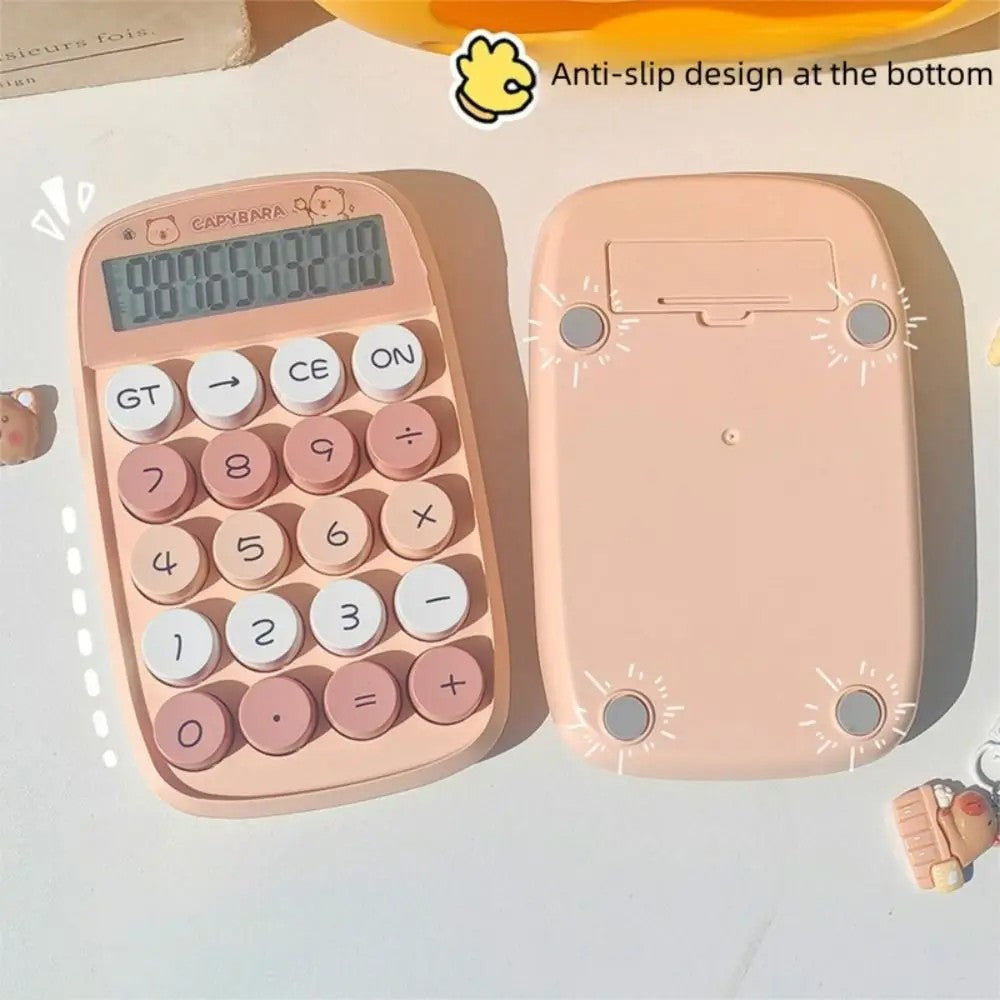 Capyabara Electronic Calculator 12-digit Mini Keyboard Calculator