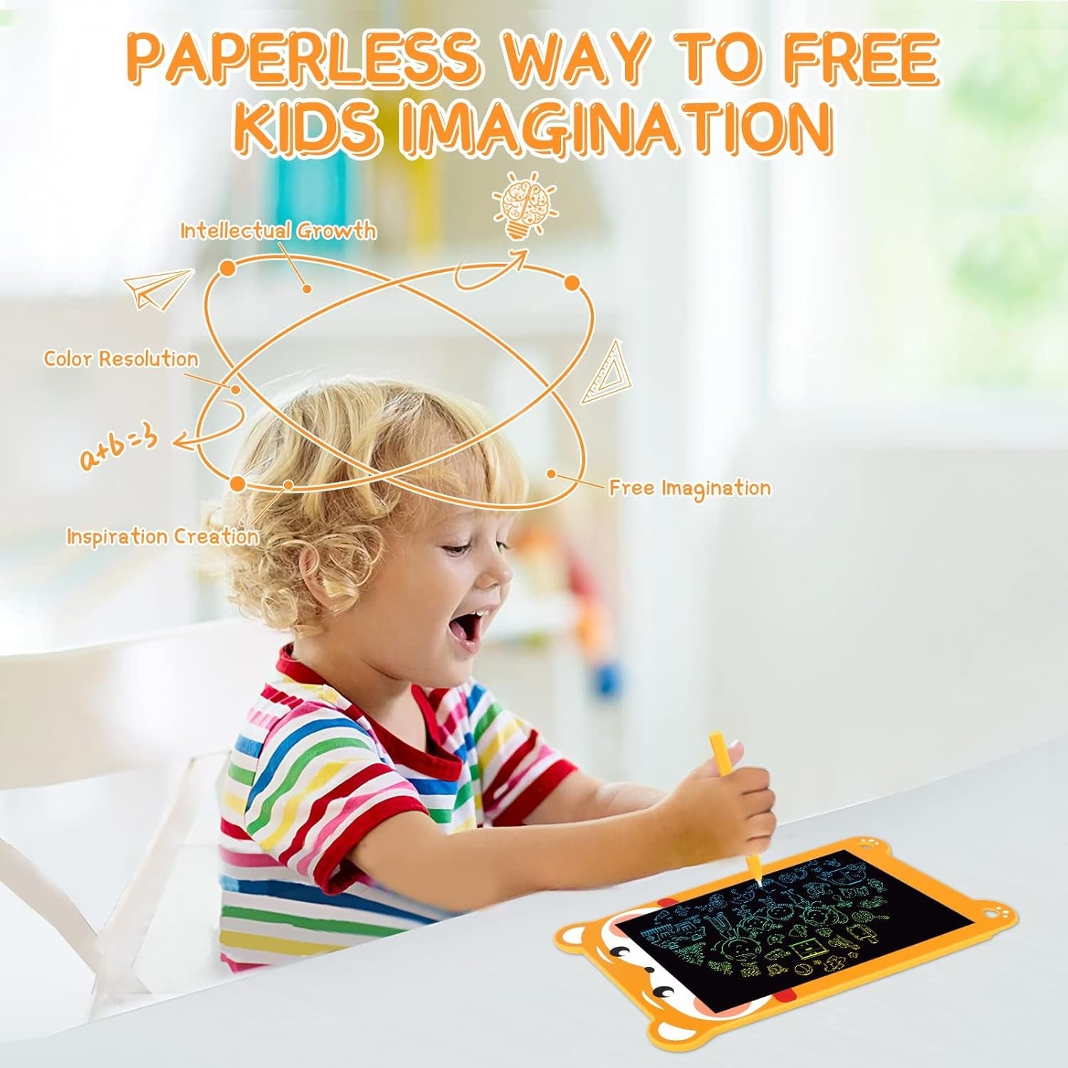 Buy LCD Writing Tablet for Kids in Pakistan – Digital Drawing Pad | Cheena.pk