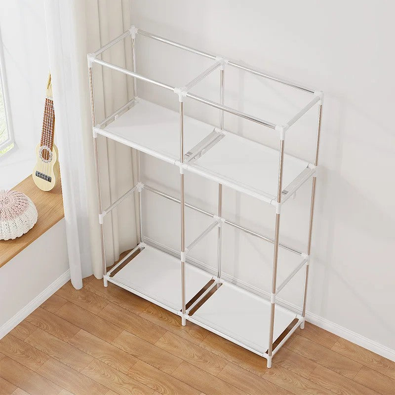 Assembled Simple Cloth Wardrobe Home Bedroom Dormitory Storage Cabinet Large capacity clothing storage