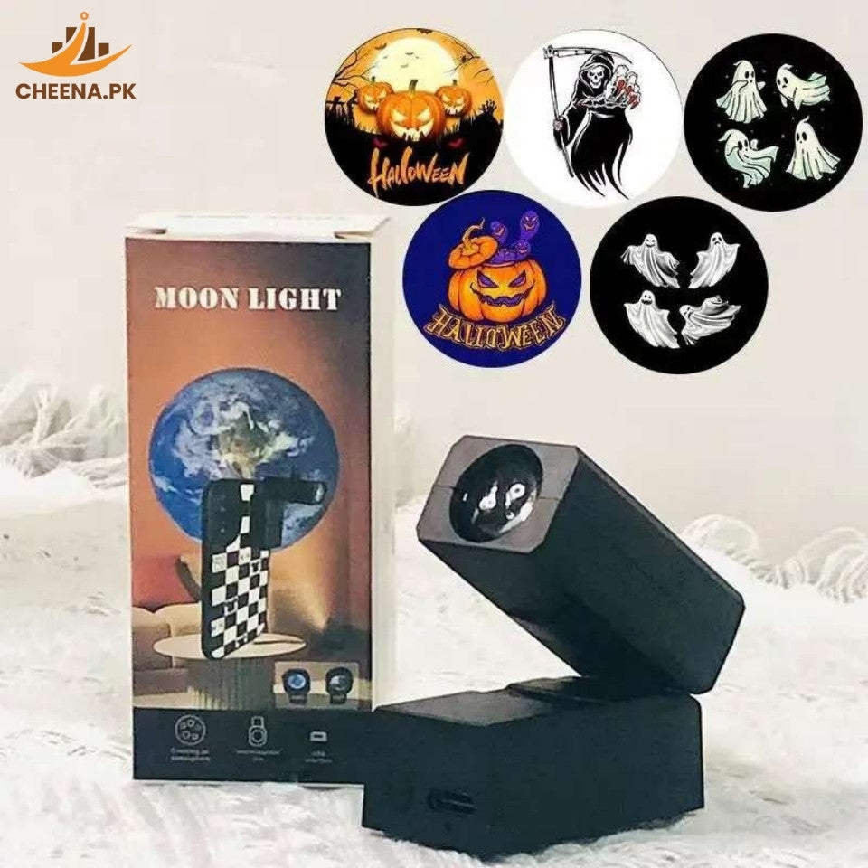 Mini Projection Lamp, Projector Lights with 2 Projection Film.