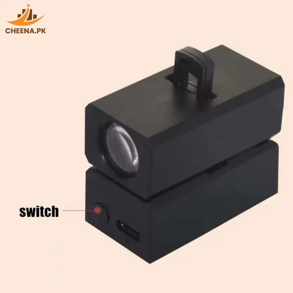 Mini Projection Lamp, Projector Lights with 2 Projection Film.