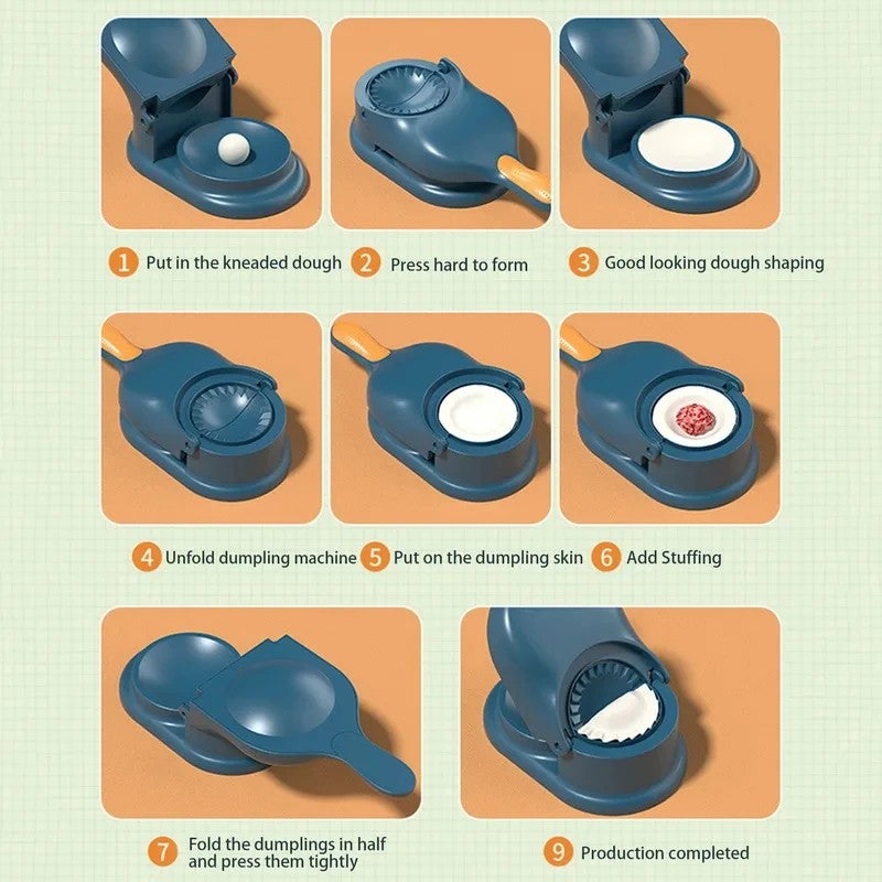 Dumpling Pastels Mold Plastic Dumplings Maker