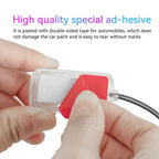 LED Car Suv Interior Ambient Foot Strip Light Kit Accessories Backlight