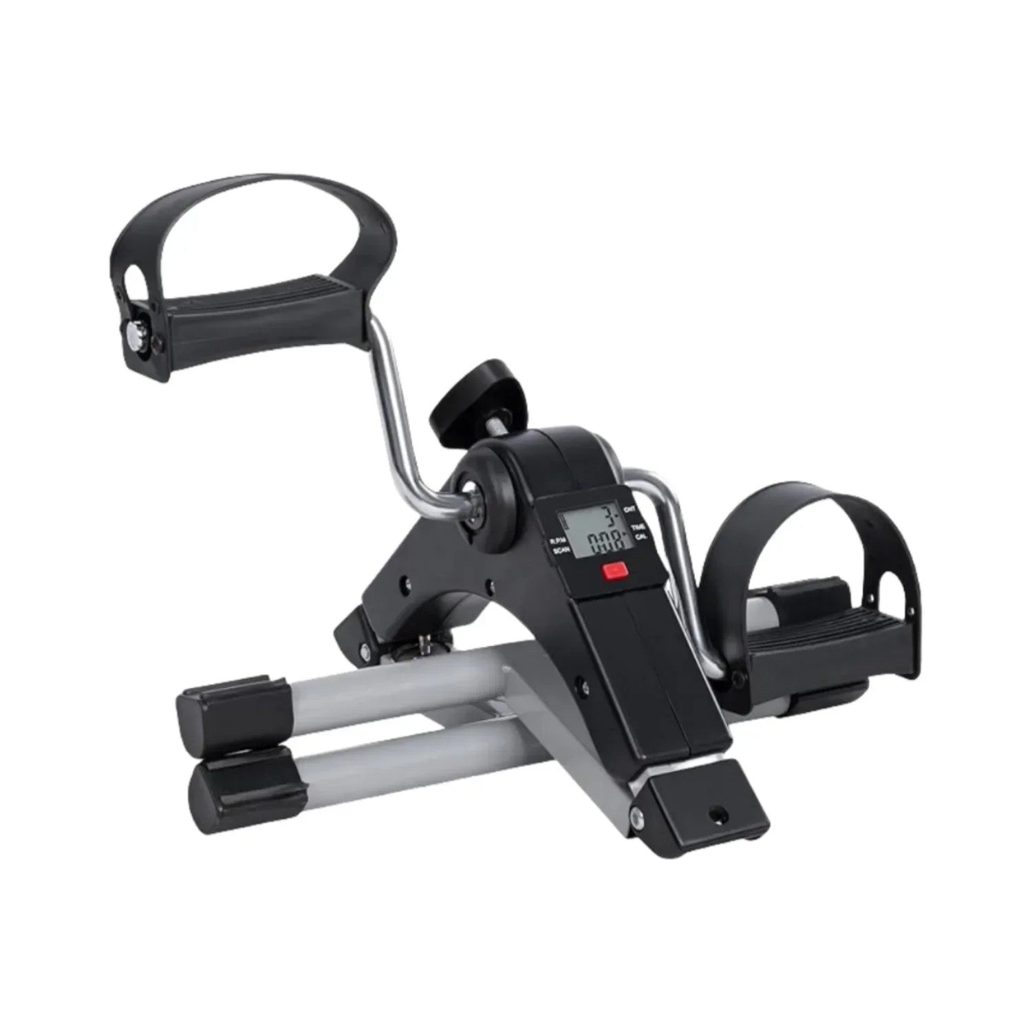 Foldable Mini Cycle Arm And Leg Exercises with digital meter.