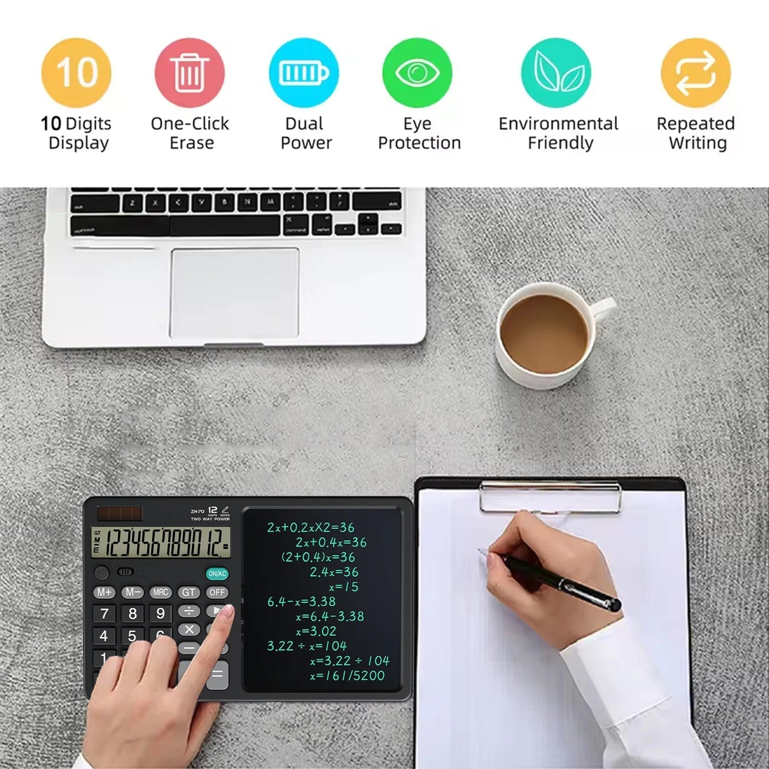 Portable Handwriting Calculator Multifunctional Student Calculators