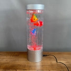 LED Desktop Fish tank Fantasy Fish Lamp Led Bubble Lights Acrylic Toy Fish Decor Water Dancing Tube