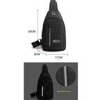 anti theft chest bag travel bag passport case mini crossbody bags for men mountain sports shoulder bag boy keys Mobile phone bag