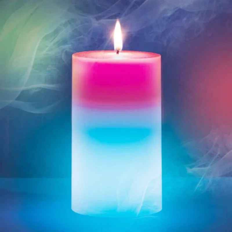 Magic Wax Candles New Type LED Colorful Light