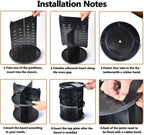 360 Rotation (Black) Cosmetic Organizer