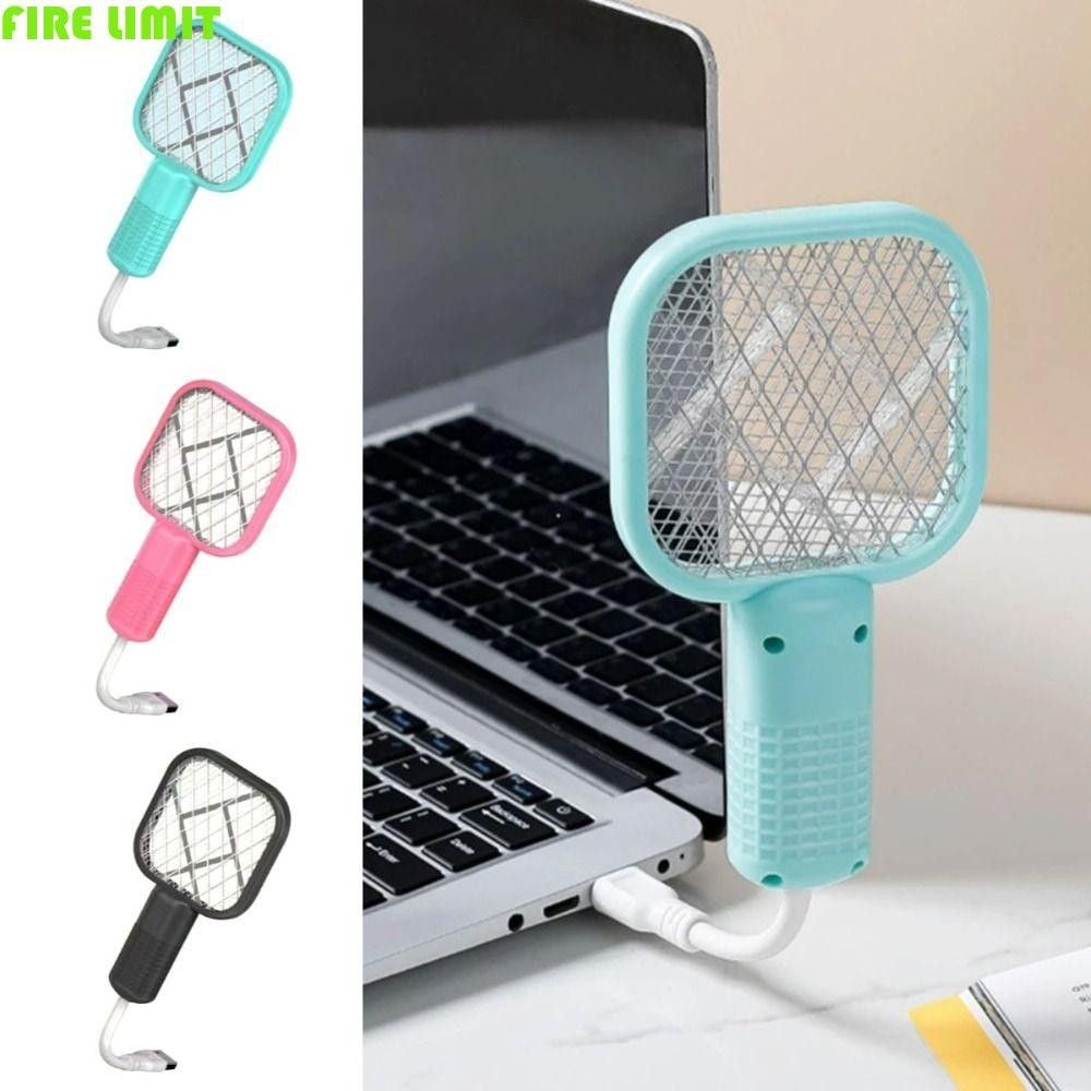 Mini USB Mosquito Killer Lamp & Electric Racket | UV Light Trap | Rechargeable Insect Killer in Pakistan