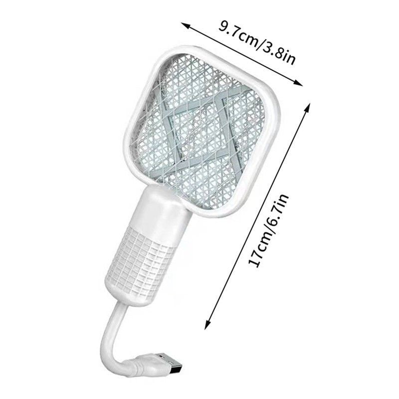 Mini USB Mosquito Killer Lamp & Electric Racket | UV Light Trap | Rechargeable Insect Killer in Pakistan