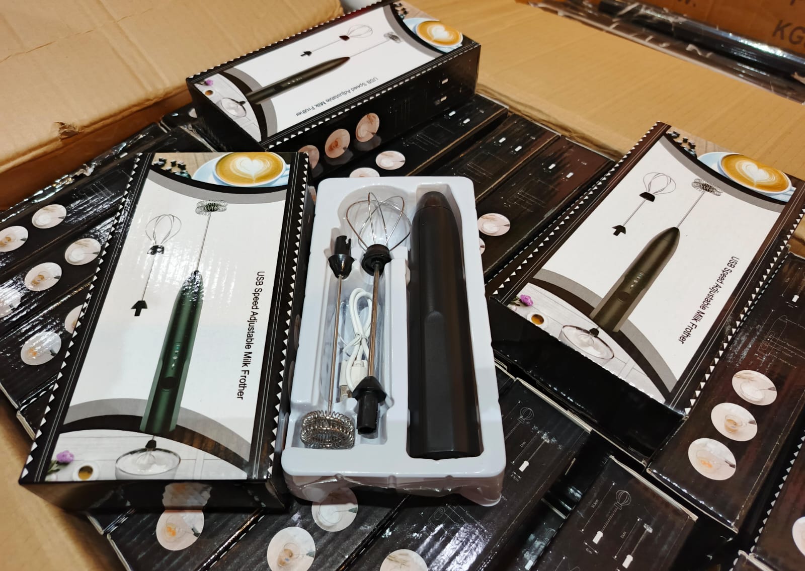 Rechargeable Premium Coffee Beater – Big Size (USB Electric Frother)