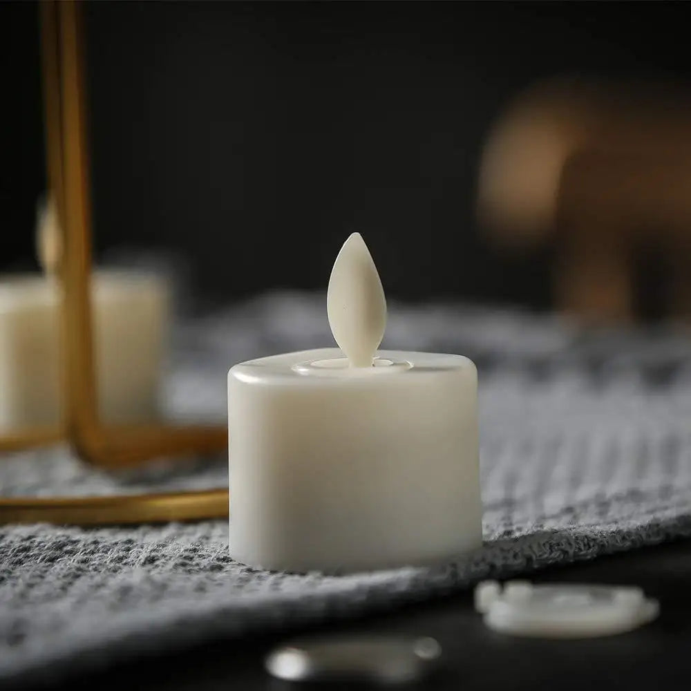 LED Tea Light Flameless Flickering Candles Remote Control