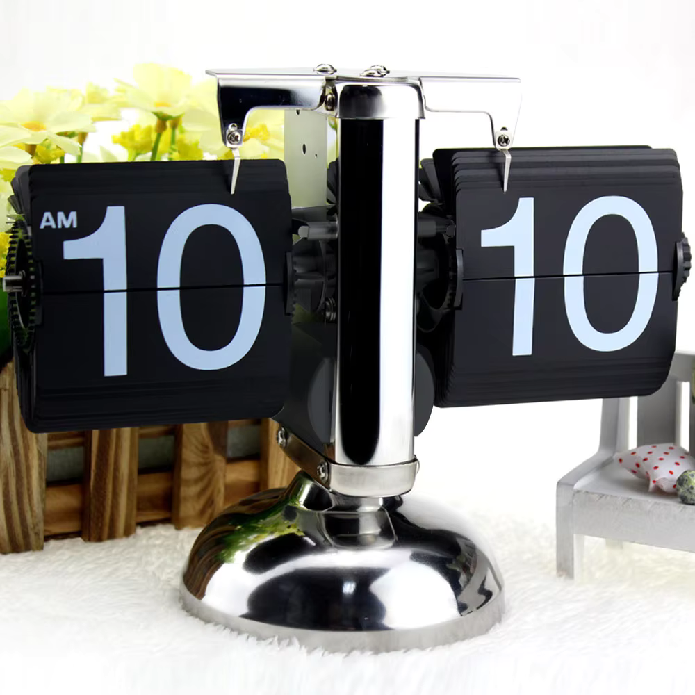 Flip Desk Mechanical Retro Flip Clock Perfect For Perssonal use