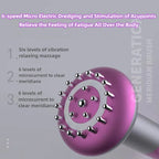 Massager Body Shaping Heating Meridian Scraping brush massager