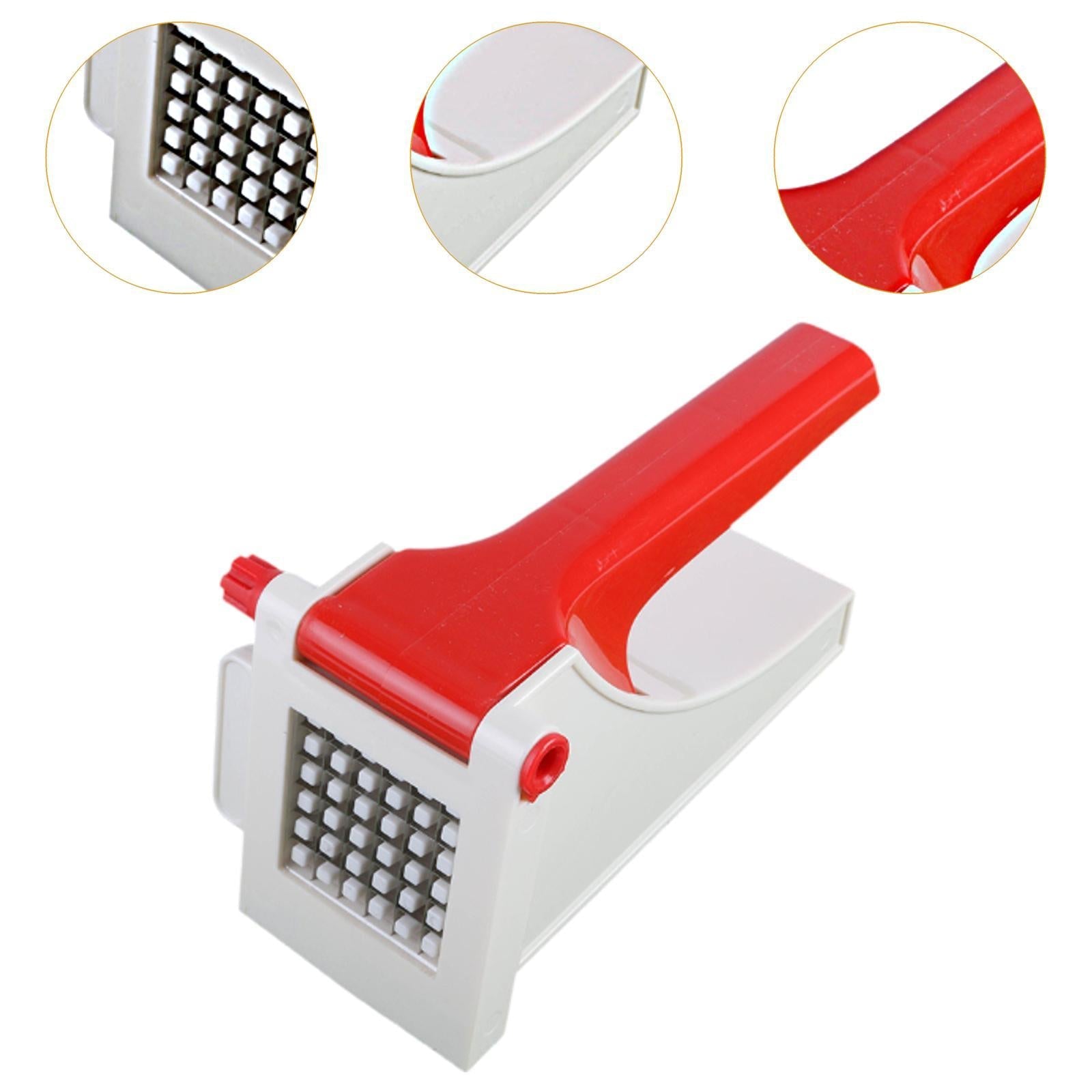 "Heavy-Duty French Fry Cutter – Manual Potato Chopper