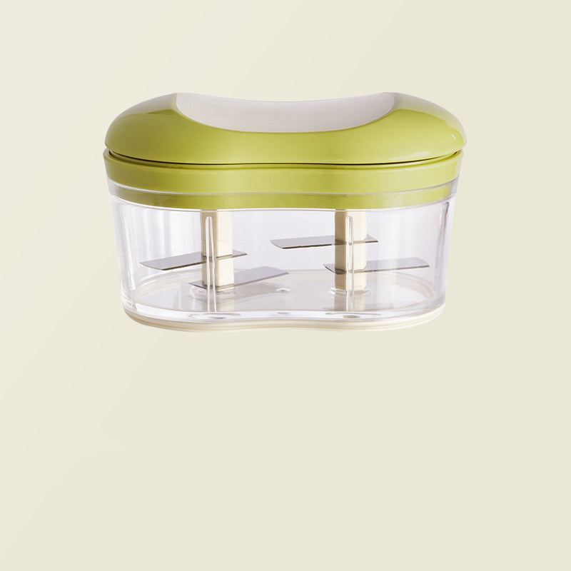 "Manual Vegetable Chopper & Food Processor -