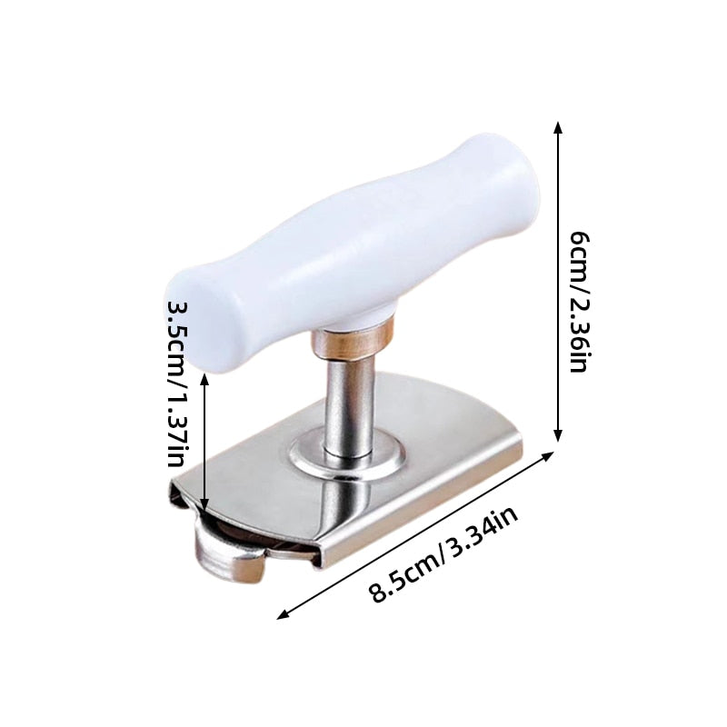 Heavy-Duty Stainless Steel Jar Opener, Lid Remover Tool