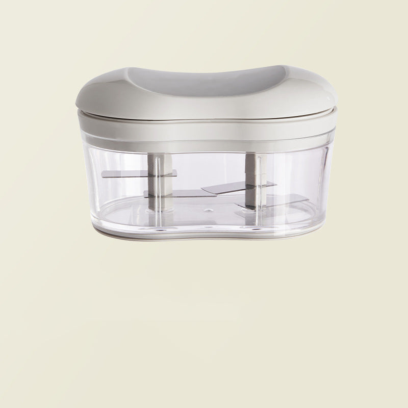 "Manual Vegetable Chopper & Food Processor -